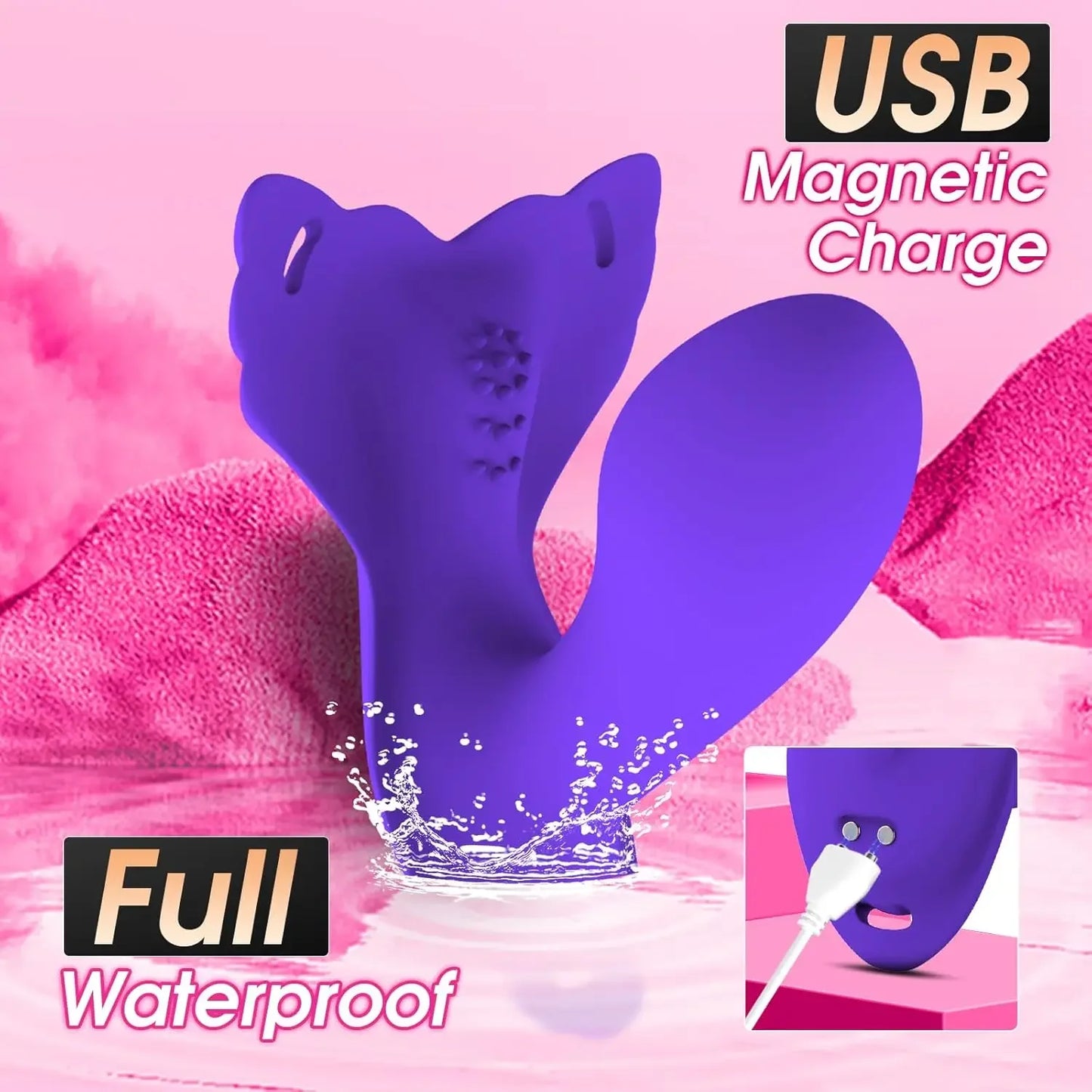 Wearable Panty Butterfly Vibrator Women Insert Dildo Clitoris Stimulator Adult Female Sex Toy for Couples Sexual Pleasure 9 Mode
