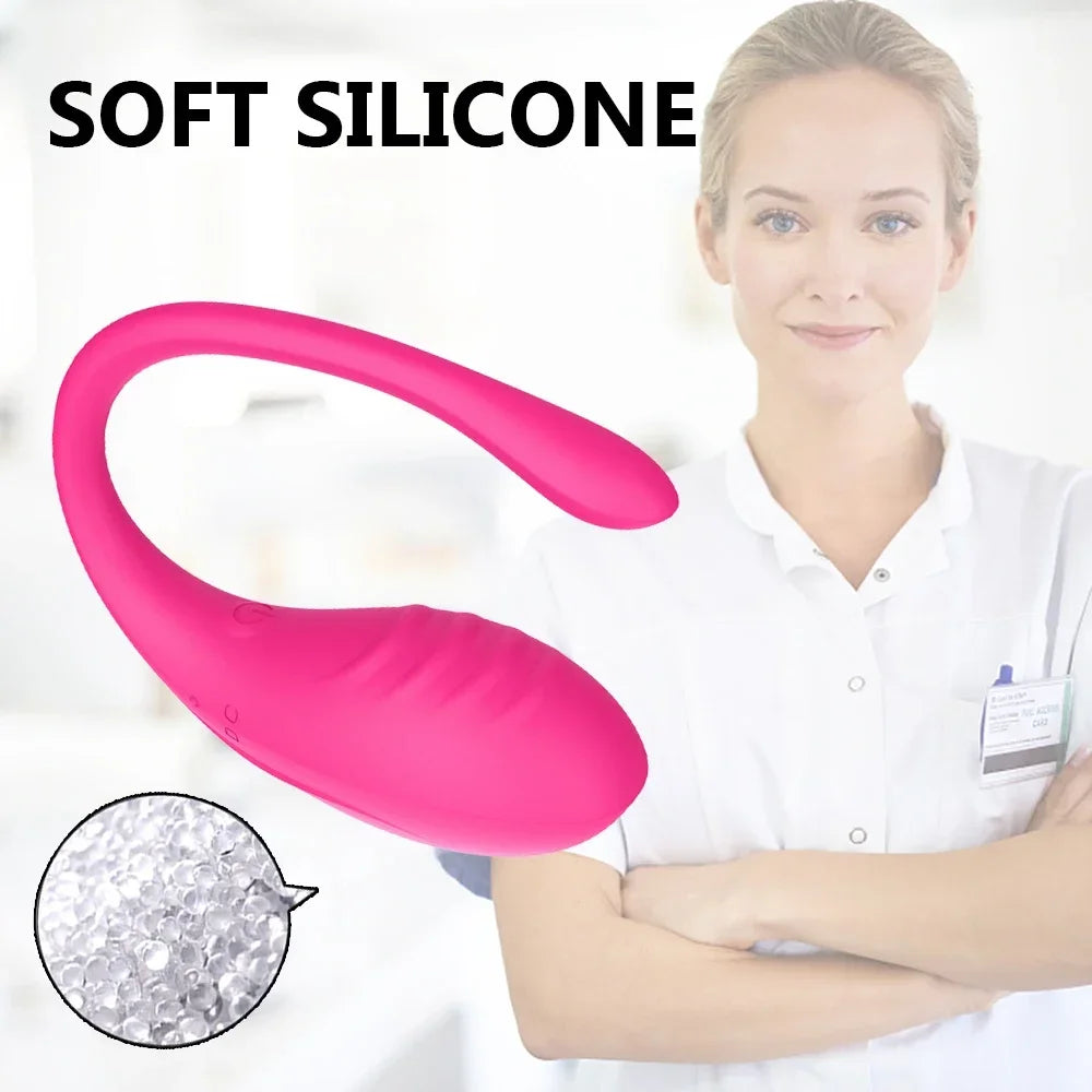 G Spot Vibrators Long Distance App Bluetooth Control Panty Vibrating Egg Clit Anal Massager Sex Toys for Women Sexual Stimulator