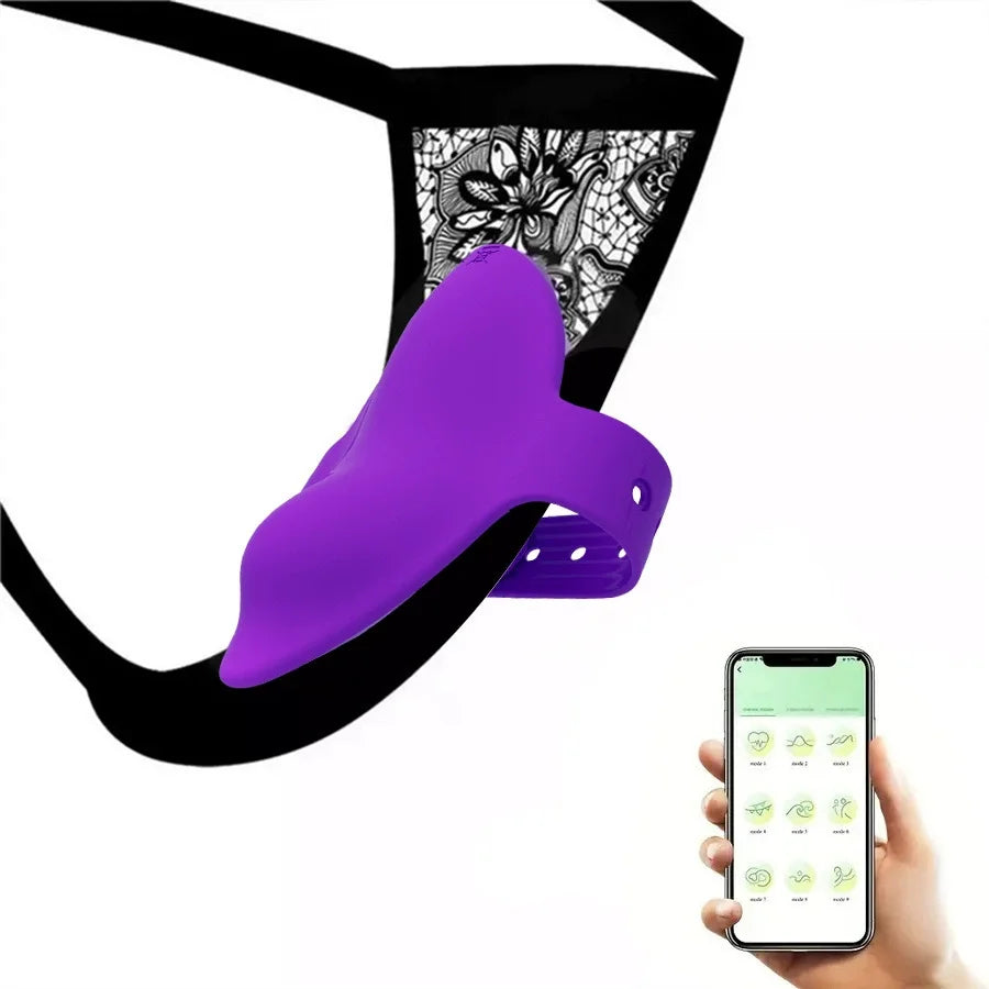 Wearable Vibrator Toy for Women Wireless Panty with Remote Control Bullet Sex Toy Vibrating Panties for Couples with Red Pink