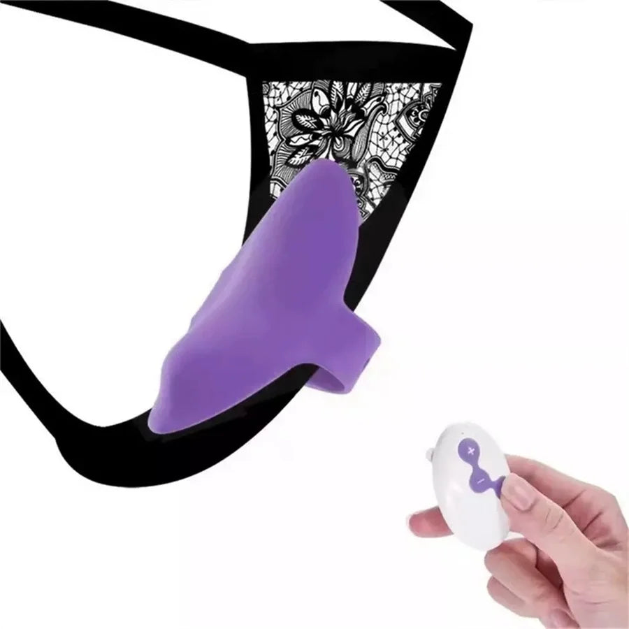 Wearable Vibrator Toy for Women Wireless Panty with Remote Control Bullet Sex Toy Vibrating Panties for Couples with Red Pink
