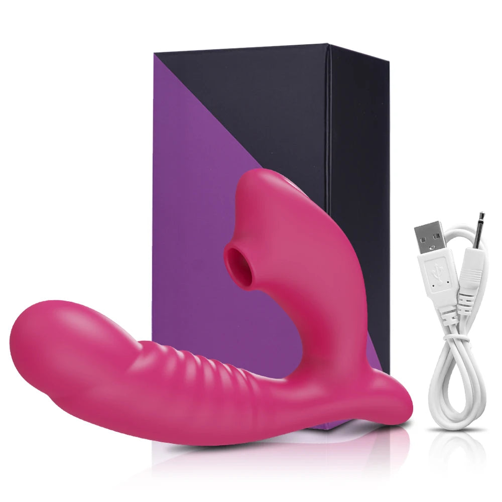 Clit Sucker Vibrator for Women Vagina G-Spot Vibrator Clitoris Stimulator Female Masturabtor Adult Goods Sex Toy for Women